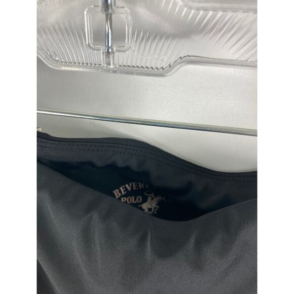 NWT Beverly Hills Polo Club Black Pocket Leggings Size Medium 22" - Picture 3 of 5